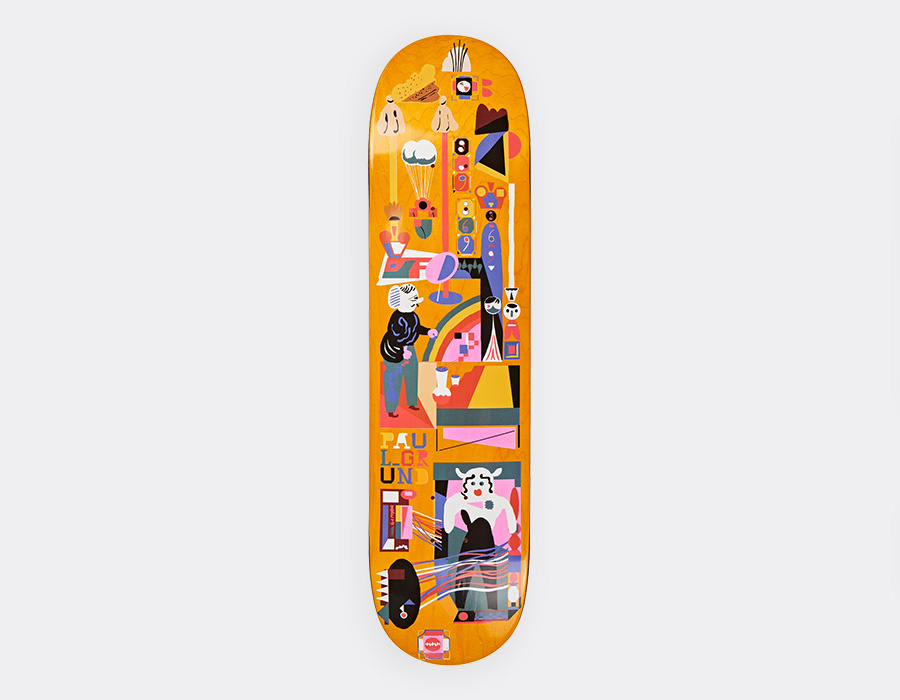 Planche skate : Polar Board Paul Grund Frequency - POP Skate